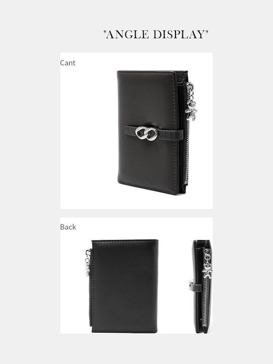 Small Fabric Women's Wallet Classic Black