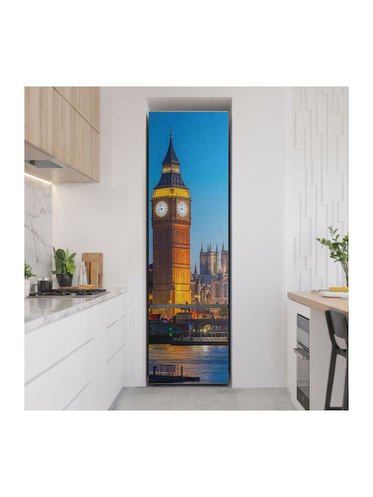 Magnetică Husă Pentru Frigider Decorativă Big Ben În Londra Noaptea 60x250 Cm Magnetică Husă Pentru Frigider Decorativă Big Ben În Londra Noaptea 60x250 Cm