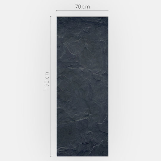 Magnetică Husă Pentru Frigider Model Textura De Piatră Valuri 70x190 Cm