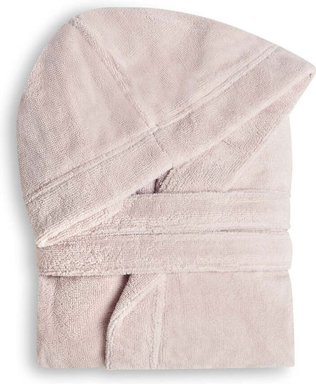 Cannon Kids Hooded Bathrobe Powder Pink