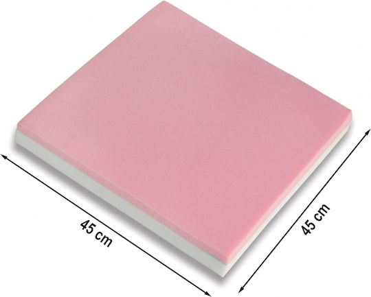 Capelli Μαξιλάρι Καθίσματος με Memory Foam 45x45x5cm KC964545