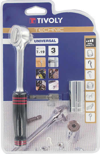 Tivoly Ratschen mit Vierkant 3/8"