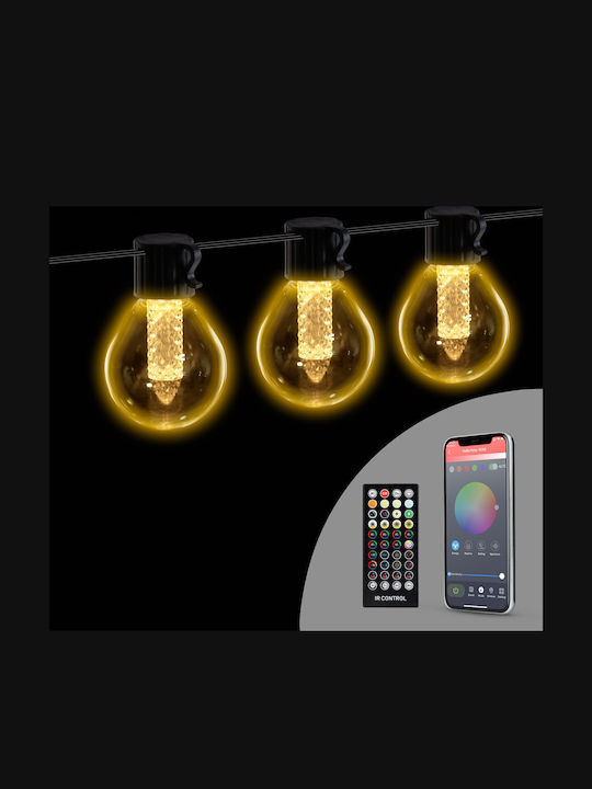 Alista Home Garlandă Luminițe Smart LED 15m cu 25 Becuri Alista Home Garlandă Luminițe Smart LED 15m cu 25 Becuri