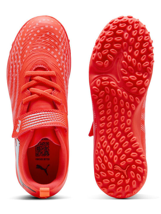 TT Kids Soccer Cleats with Turf Orange
