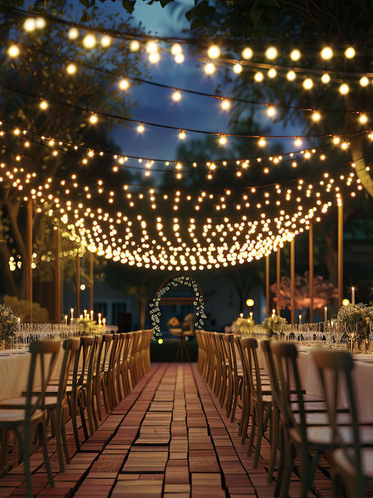 Alista Home Garland Lights Exterior 15m
