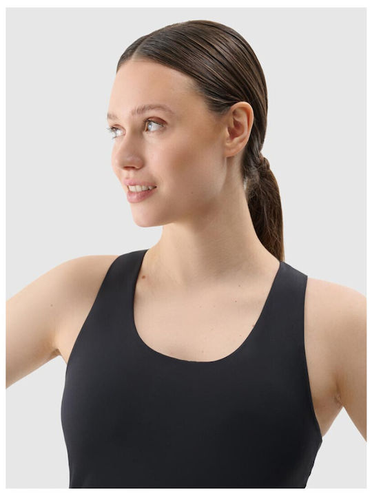 Functional Γυναικεία Αθλητική Μπλούζα Αμάνικη Dri-Fit Μαύρη