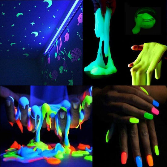 Reactive UV Fluorescent Blue Pigment