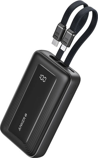 Anker Zolo Power Bank 10000mAh 30W с USB-C порт Черен