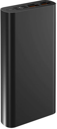 Navitel PWR20 AL Power Bank 20000mAh 22.5W cu 2 Porturi USB-A și Port USB-C Livrarea energiei / Quick Charge 3.0 Negru