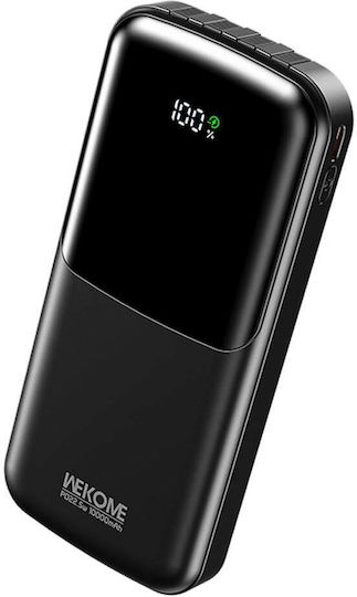 WK WP-65 Power Bank 10000mAh 22.5W Power Delivery / Quick Charge Μαύρο