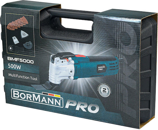 Bormann Pro Electric Oscillating Multi Tool 500W with Speed Control