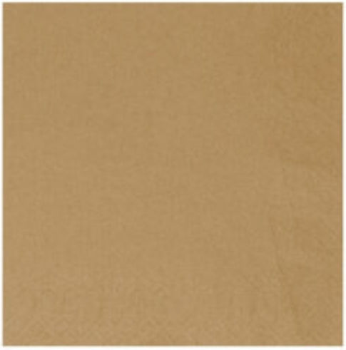 Krinos Kraft Luxury Napkin Brown 33x33cm 400pcs