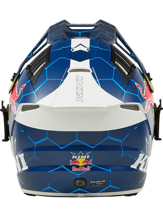 O'Neal EXC Kini Red Bull Blue/White Κράνος Μηχανής Motocross ECE 22.06