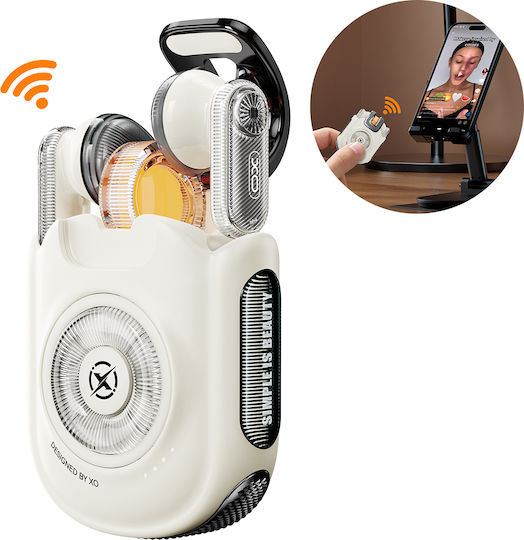 XO G39 Ohrstöpsel Bluetooth-Freisprecheinrichtung Kopfhörer mit Ladeetui Beige