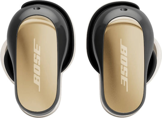 Bose QuietComfort Ultra (2nd Gen) In-Ear Bluetooth-Freisprecheinrichtung Kopfhörer mit Schweißresistenz und Ladeetui Desert Gold