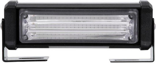 Vencore Vencore 6855-10018 Set 2 Notfall-Autolichter Led Cree Cxb Cob Wasserdichte Bars Basis Schalter Ein Aus Zweifarbiger Rot-Blau 12-24V