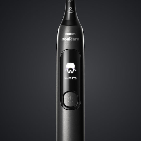 Philips Sonicare Irigator bucal cu Senzor de Presiune și Husă de Călătorie Negru