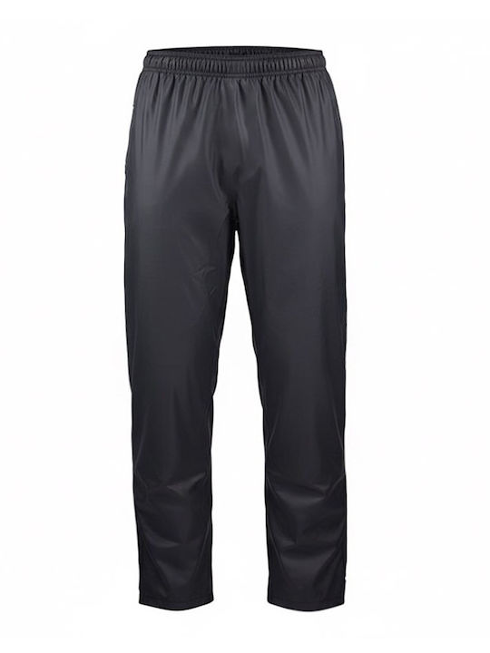 Nordcode Rain Stretched Pantaloni impermeabili pentru motociclete pentru bărbați Negru Culoare