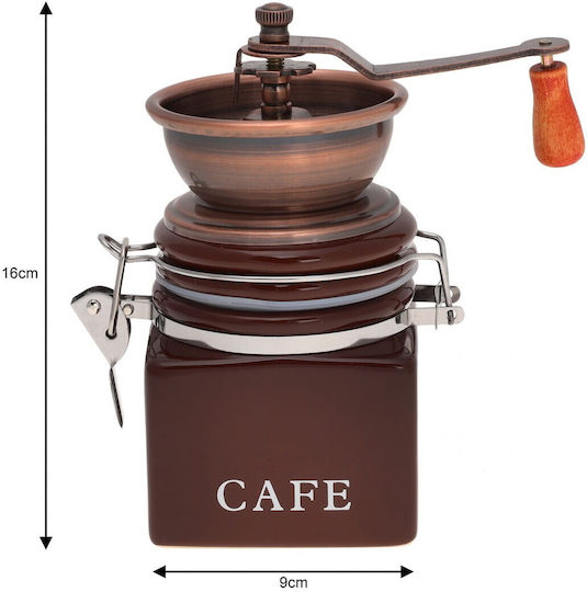 KING Hoff Manual Coffee Grinder Brown KH-4146