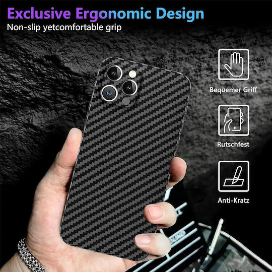Калъф Galful iPhone 15 Pro 14555-27 8865-40 6.1" Ултра Тънък Матиран Капак Черен