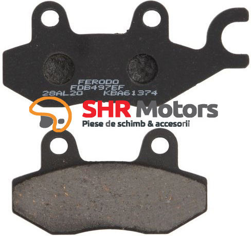 Ferodo Motorcycle Brake Pads ECO Kawasaki KLX 125 / Keeway Logic 125-LIKE 200 for Triumph Speed Triple
