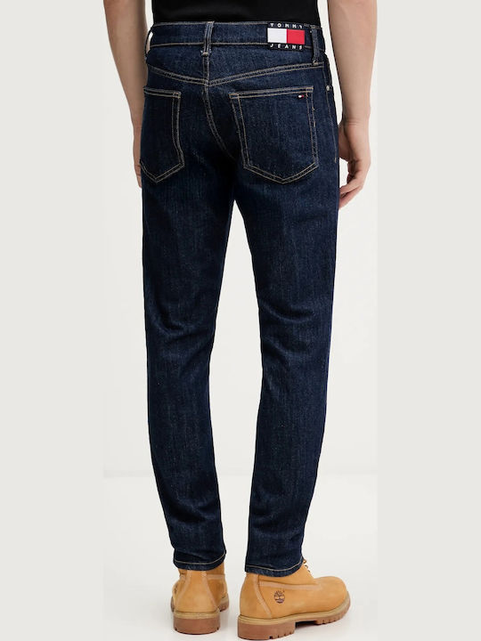 Men's Jeans Pants with Slim Tapered Fit Blue