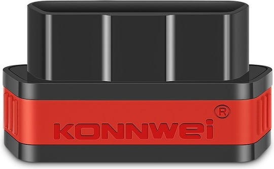 Konnwei KW901 Fahrzeugdiagnosewerkzeug Digital OBD 2 mit Bluetooth Kompatibel mit Android