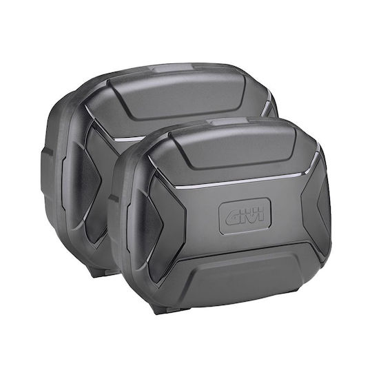 Givi Trekker Monokey Σετ Πλαϊνές Βαλίτσες Μοτοσυκλέτας 35lt σε Μαύρο Χρώμα