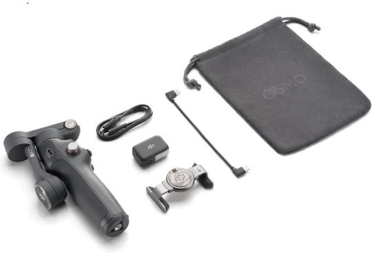 DJI Osmo Mobile 8 Phone Gimbal with 3 Axis Stabilization and 10 Operating Hours Black