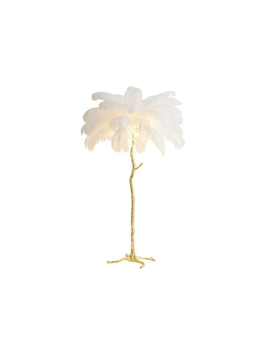 Alista Home Lampa de podea Î170cm. cu Soclu pentru Bec E27 Alb