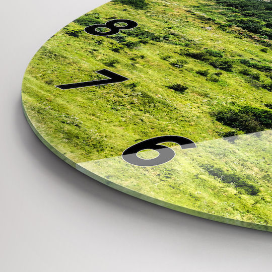 Tulup Kinder Wanduhr Glas