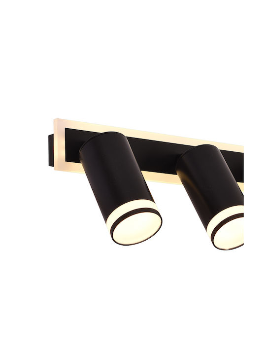 Alista Home LED Alb Natural Spot în Culoare Negru