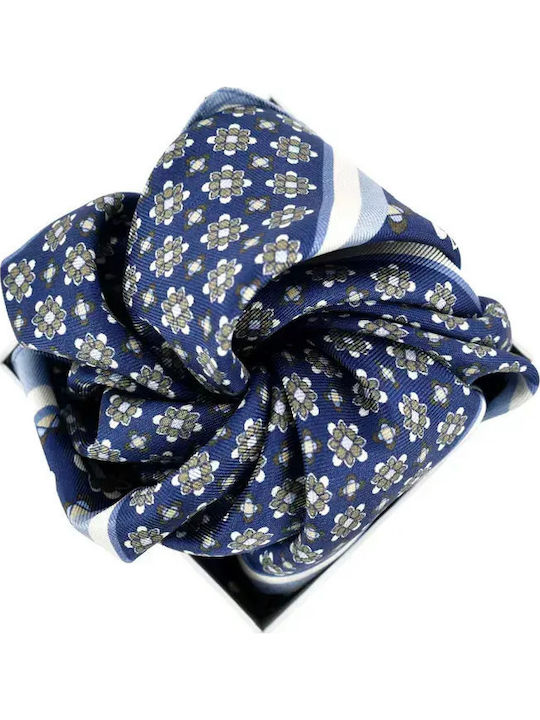 Men's Silky Handkerchief Blue