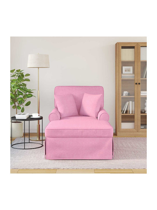 Armchair Pink 91x157x91cm