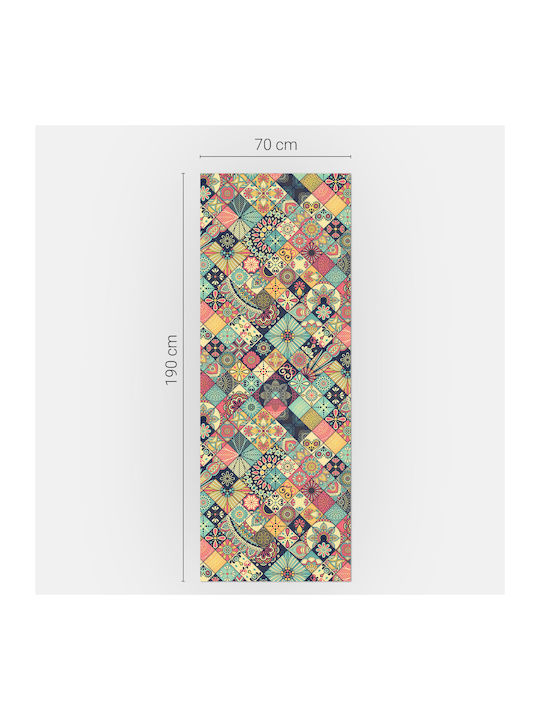 Magnetisches Kühlschrank- und Gefrierschrank-Wandsticker mit Geometrischen Mustern 70x190 cm