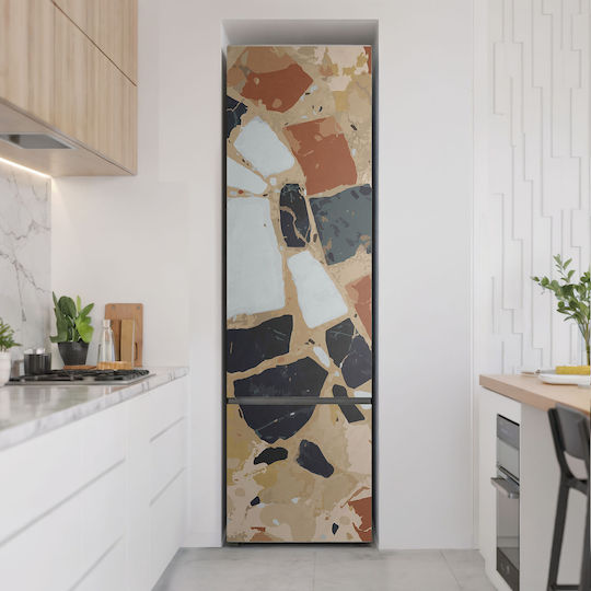 Magnetică Husă Pentru Frigider Decorativă Prim-Plan Mozaic De Piatră 60x250 Cm Magnetică Husă Pentru Frigider Decorativă Prim-Plan Mozaic De Piatră 60x250 Cm