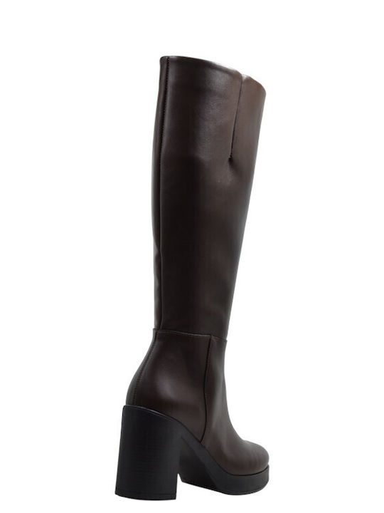 Damenstiefel Braun