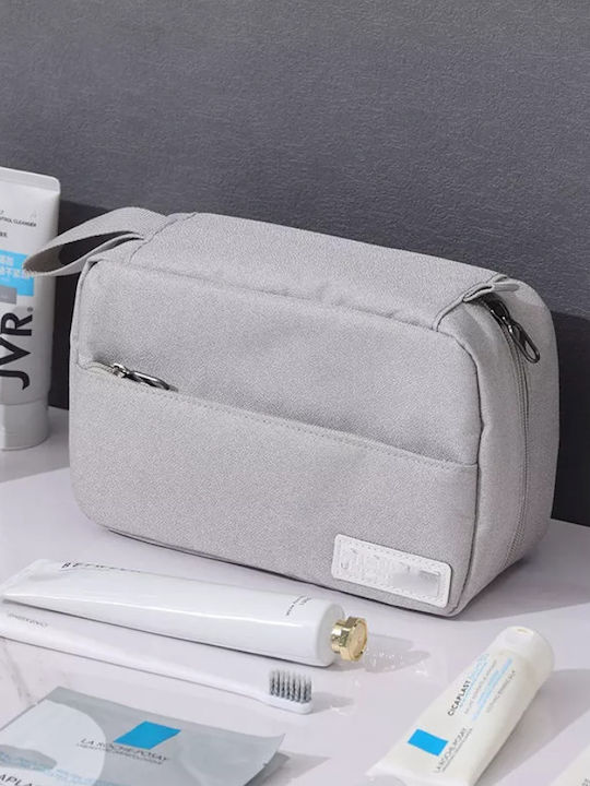 Roza Rz0383 Wasserdichtes Multifunktionales Hängendes Kulturbeutel Reisetasche Mit Mehreren Fächern – Graue