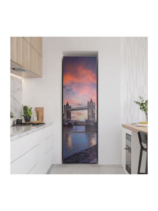 Modern Acoperire Magnetică Pentru Frigider Vederea Podului Tower Din Londra 60x190 Cm Modern Acoperire Magnetică Pentru Frigider Vederea Podului Tower Din Londra 60x190 Cm