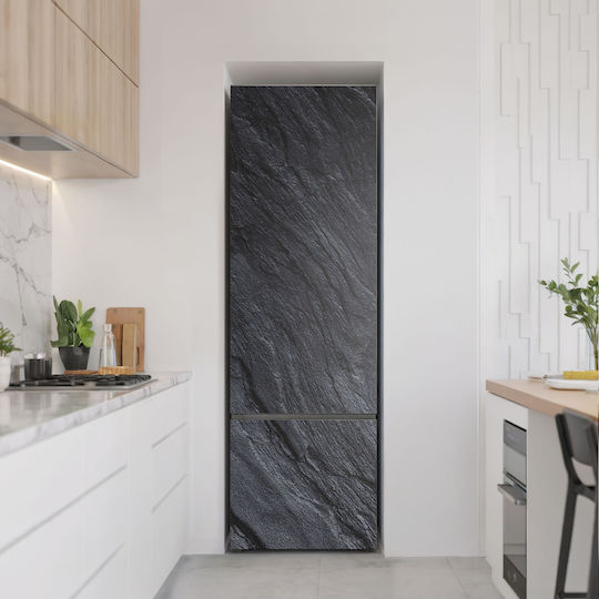 Protecție Magnetică Pentru Frigider Model Textură de Piatră Naturală 60x190 Cm Protecție Magnetică Pentru Frigider Model Textură de Piatră Naturală 60x190 Cm