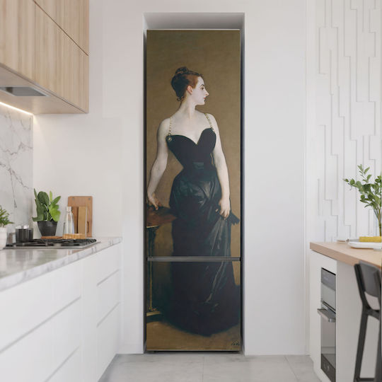 Wandsticker Magnetisches Kühlschrankcover Design Elegante Figur Kleid 60x250 cm Wandsticker Magnetisches Kühlschrankcover Design Elegante Figur Kleid 60x250 cm