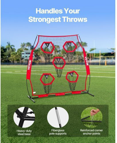 Vevor Soccer Net 182.88x182.88cm