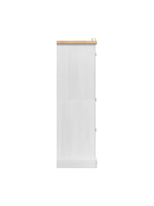 Doppeltür Kleiderschrank White 101x52x170cm