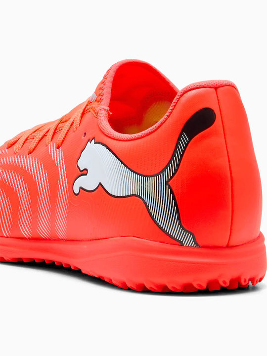 PUMA Future Football Shoes with Molded Cleats Red