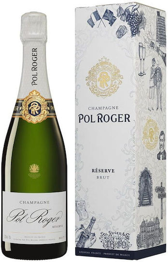 Șampanie Pol Roger Brut Reserve Uscată Albă 750ml