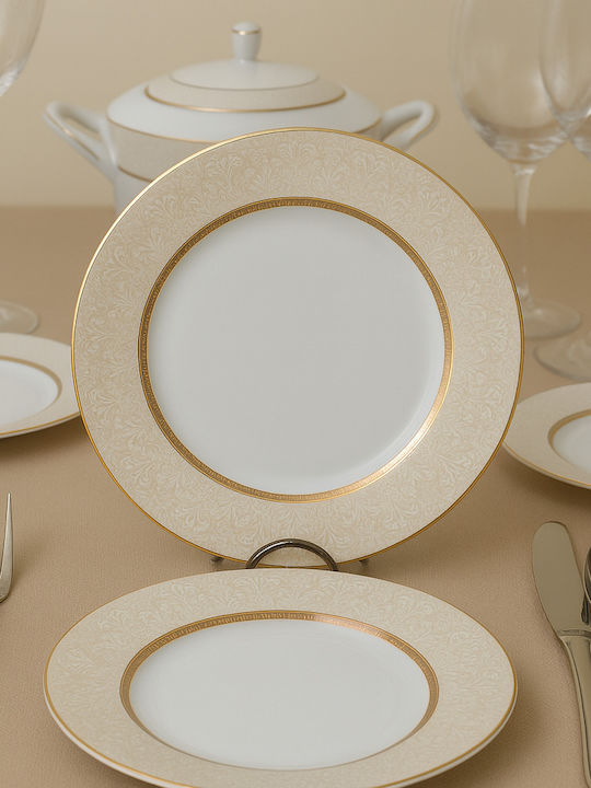 Bohemia Auriu Porțelan Set de Vase 72buc