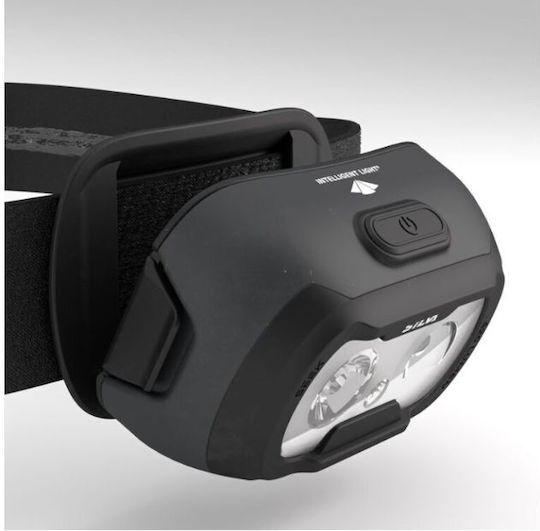 Silva Rechargeable Headlamp LED IPX5 with Maximum Brightness 320lm Black