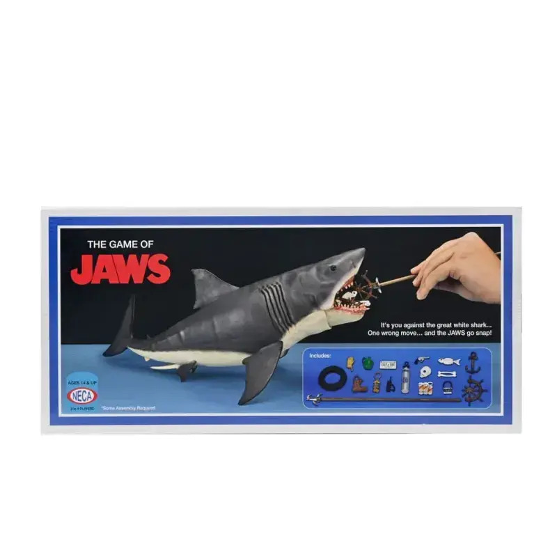 Jaws Figurină de Acțiune 12 Inch Head to Tail Joc Jaws 50th