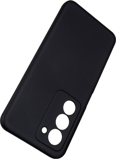 Beline Umschlag Rückseite Silikon Schwarz (Redmi 15)