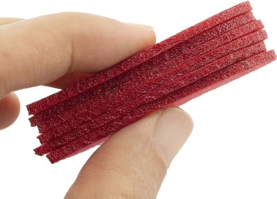 25 Inimi Roșii Fleece 6cm